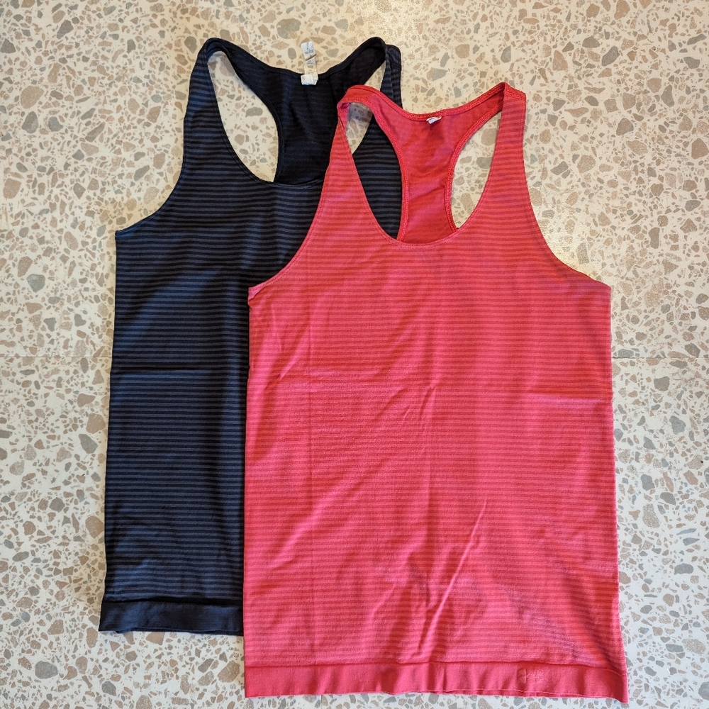 Bundle of 2 Under Armour Racerback Workout Tanks